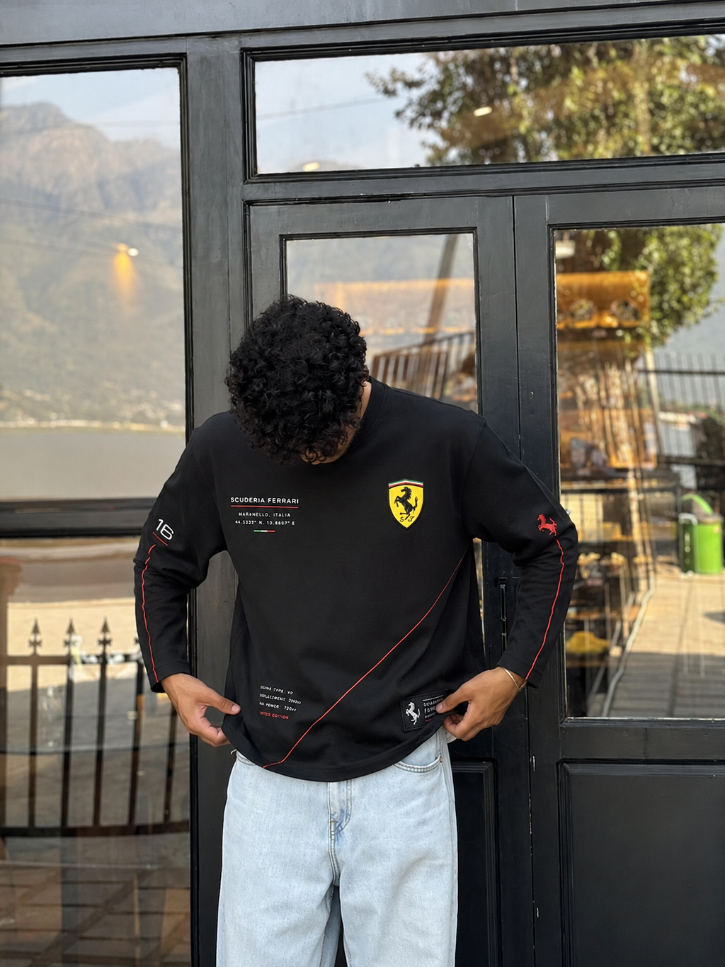 Ferrari Scuderia Racing Line Full-Sleeve Tshirt