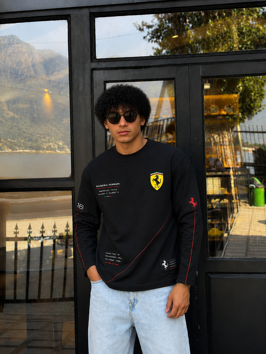 Ferrari Scuderia Racing Line Full-Sleeve Tshirt