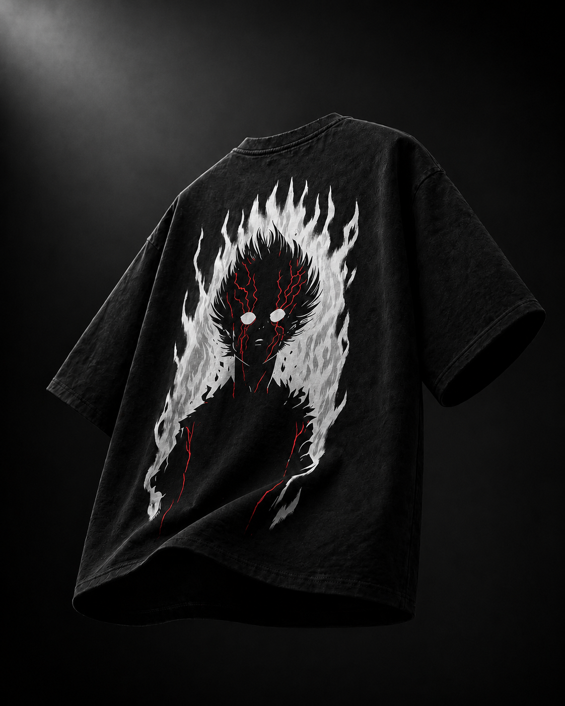 Vegeta Infernal Aura Oversized T-Shirt