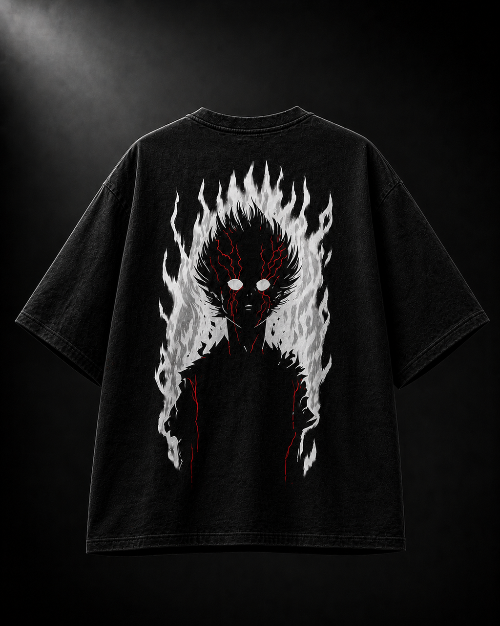 Vegeta Infernal Aura Oversized T-Shirt