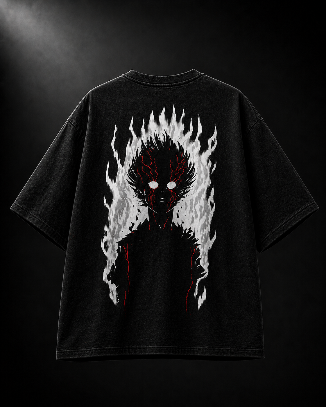 Vegeta Infernal Aura Oversized T-Shirt