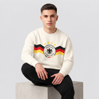 Germany Football Classic Sweatshirt - Off White | Hamdye