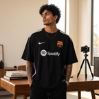 FC BARCELONA OVERSIZED FIT TSHIRT 100% COTTON