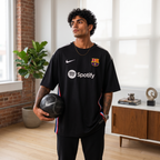 FC BARCELONA OVERSIZED FIT TSHIRT 100% COTTON