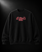 Vegeta Infernal Aura Sweatshirt – "Flaming Shadow" Anime Graphic