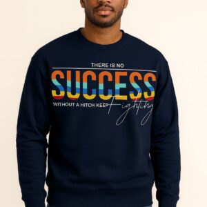 Success Mindset Sweatshirt – Hustle Edition100% Premium Cotton  350 GSM