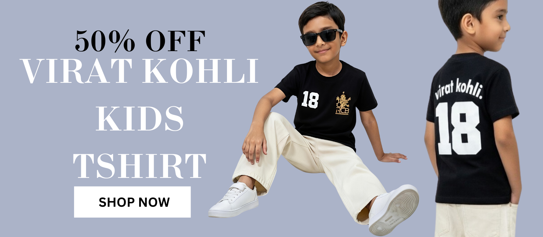 VIRAT KOHLI KIDS TSHIRT